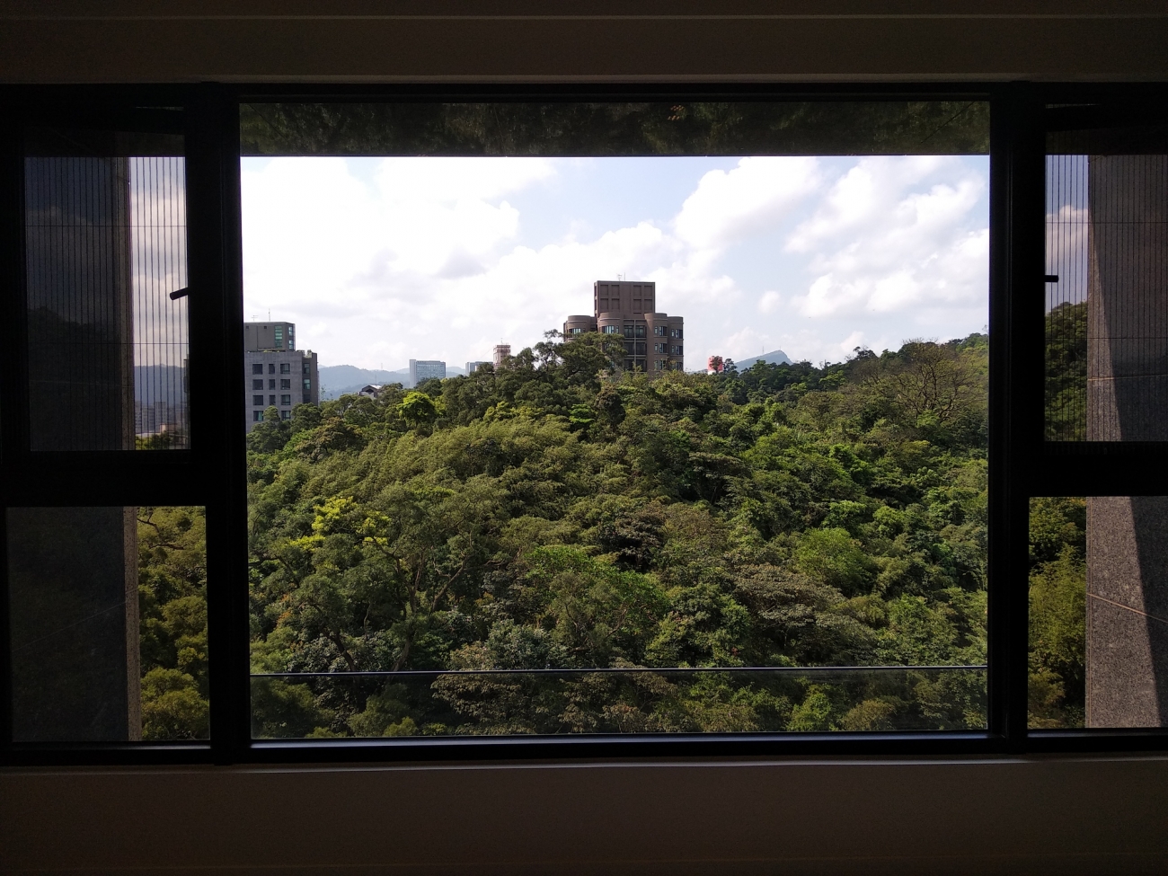 客廳大落地玻璃清潔_施工後